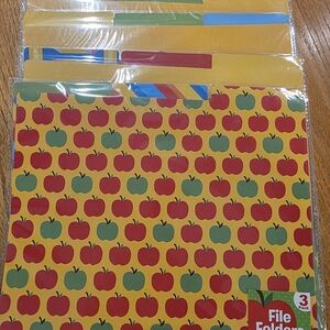 Education Design File Folders - 5 Packages